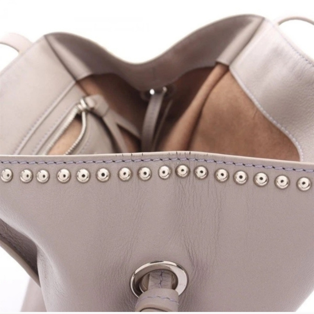 J&M Davidson BELLE MINI WITH STUDS Leather Handbag NWOT - Picture 8 of 12